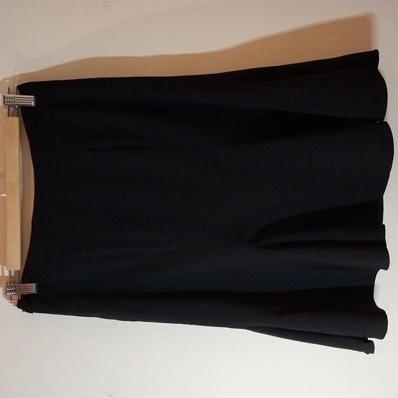 Skirt Lilly of New York black kick ruffle business size 4 - Picture 7 of 8